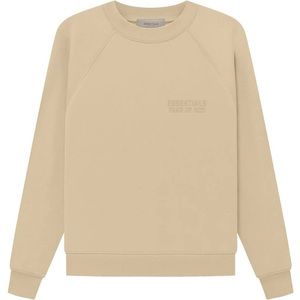 Fear of God Essentials Crewneck Sweatshirt 'Sand' SMALL